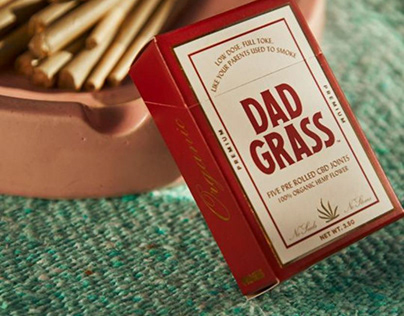 100% Organic Dad Grass CBD Joints
