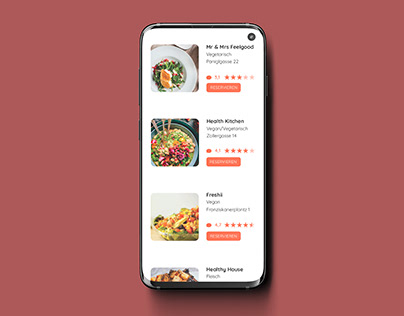 Food Explorer Web Design