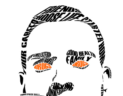 Ewan McGregor's font portrait