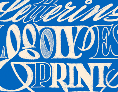 Lettering logotypes & Prints vol. 6