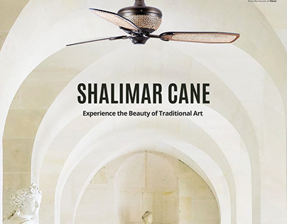 Shalimar Cane Ceiling Fan from The Fan Studio
