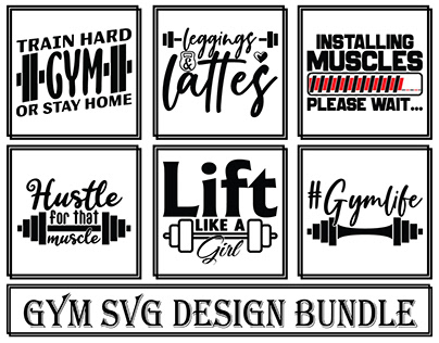Gym SVG Design