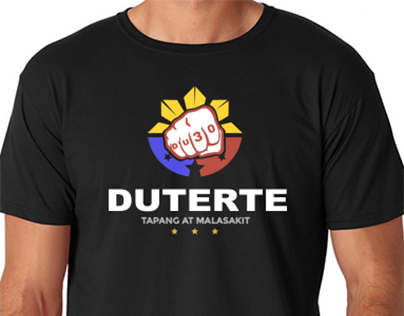 Duterte BLACK Shirt Design