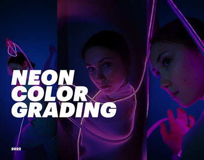 Neon Color Grading