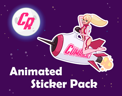 CumRocket - Animated Sticker Pack
