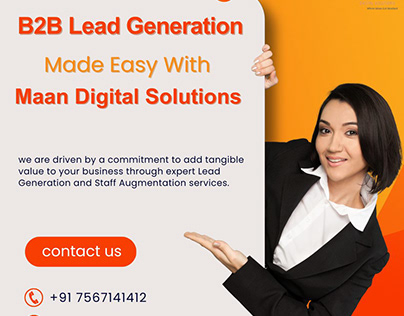 B2B lead generation easy with Maan Digital Solutions