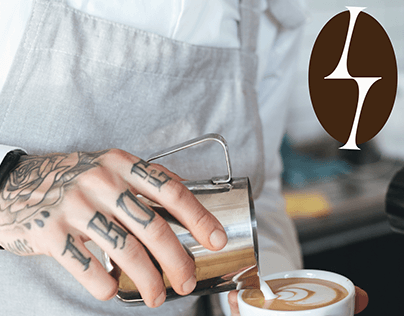 Tattoo Coffee Shop Brand Design