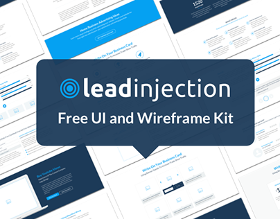 Leadinjection Free UI and Wireframe Kit