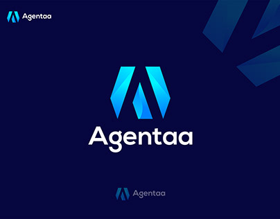 A letter Logo Design / Agentaa Logo