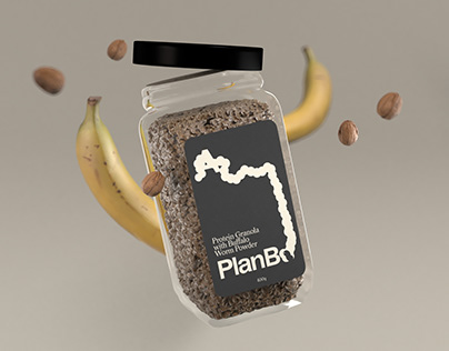 PlanB. Protein Granola with Buffalo Worm Powder