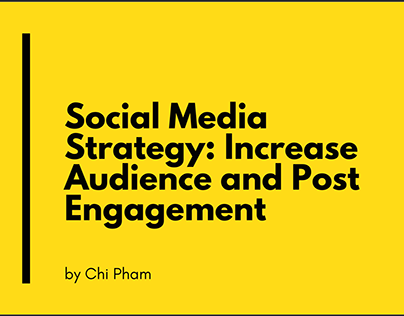 Presentation: Increase Audience & Post Engagement
