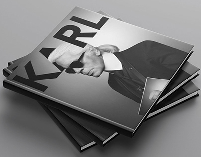 Karl Lagerfeld catalogue concept