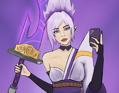 Spirit Blossom Riven Fanart!