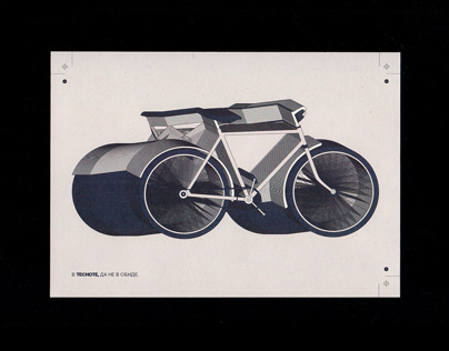 Illustration — Bicycle Metamorphosis