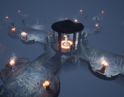 Fantasy Dungeon: Unreal Engine 4 level