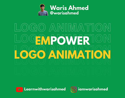 Empower Logo Animation | Adobe After Effects | Saber