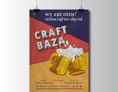 Beer Local Opening Poster | RETRO Style