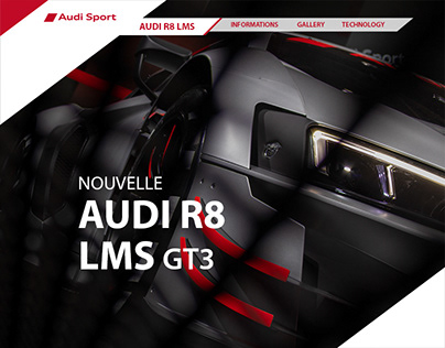 Website - Audi R8 LMS