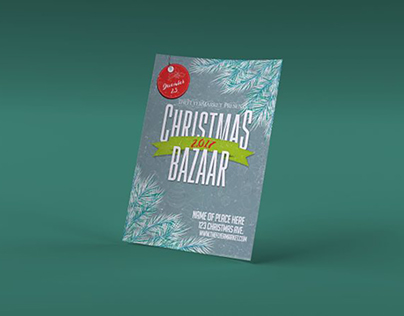 Christmas Bazaar 2017 Flyer Template