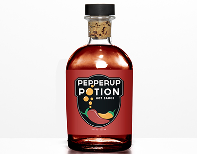 Pepperup Potion Packaging