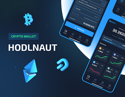Hodlnaut - Crypto wallet | Mobile App UX/UI