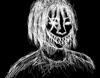 Scribble psychotic style Cover art