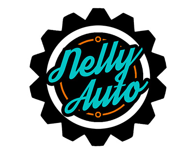 'Nelly Auto' - Auto repair shop logo