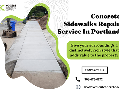 Concrete Sidewalks Repair Service In Portland