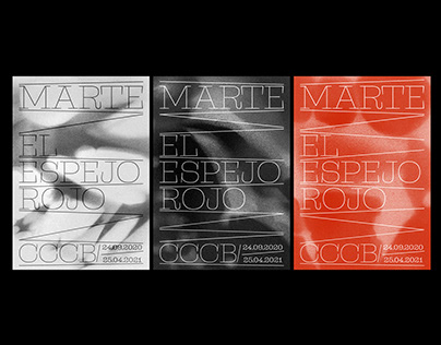 MARTE, EL ESPEJO ROJO, CCCB - Graphics