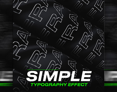 Motion Typography Text Effect