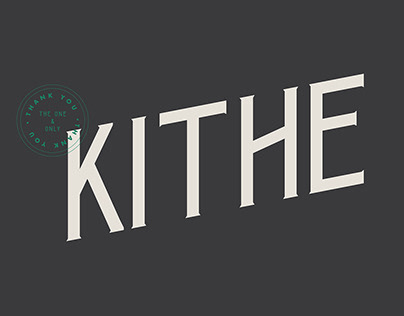 Kithe Typeface