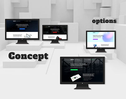 Concept options for website