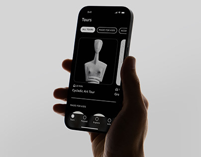 Museum of Cycladic Art: Visitor's Guide App Design