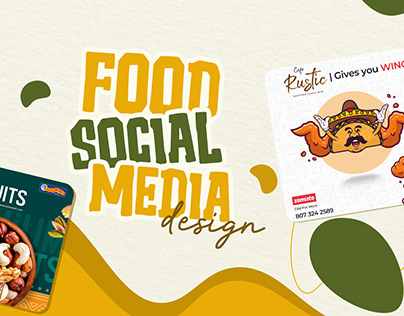 Food Social Media Design