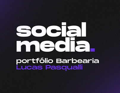 Portfólio Social Media - Barbearia