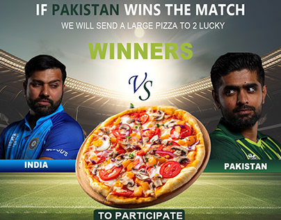 Pak Vs India Pizza Winner Post For Hyphen Academy