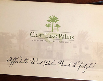 Clear Lake Palms - Sales Brochure
