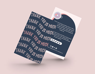 Thank You Card for Small Business