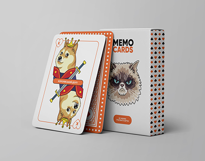 Memo Cards | Unique Playing Cards Design