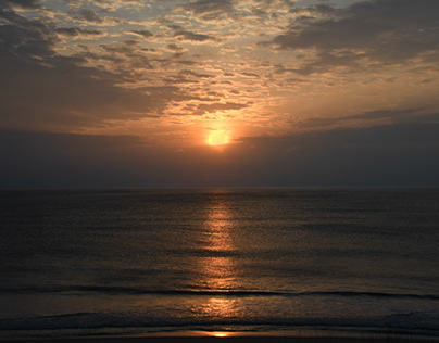 Sunrise over the Atlantic Ocean from the OBX