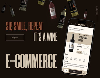 WineSipster | UX/UI Design | E-commerce
