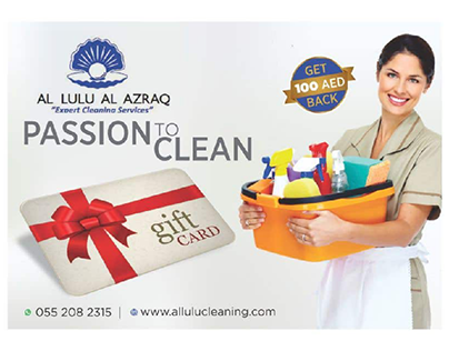 Cleaning Service Gift Card