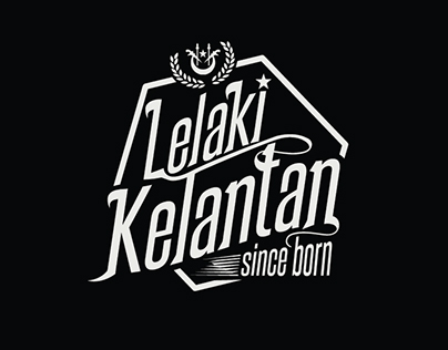 Lelaki Kelantan Typography