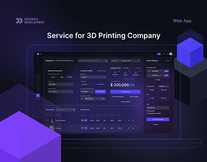 Service for 3D Printing Company