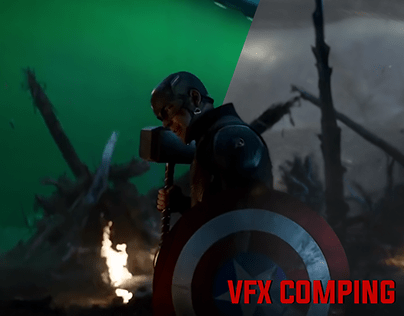 Captain America VFX Comping -Nuke