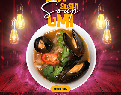 Design of Umi Soup - Bono's Restaurant