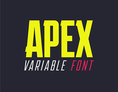 APEX - Variable Font
