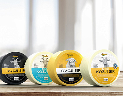 Cheese labels design