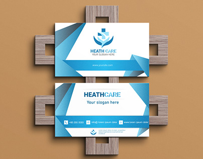 Health Business Card Design