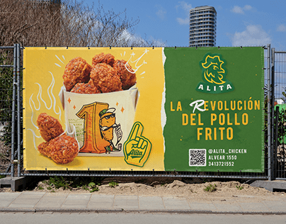 Alita Chicken & Chips - Campaña x Tuerca Studio